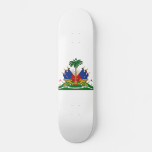 Haitian Coat of Arms (Haiti) Skateboard