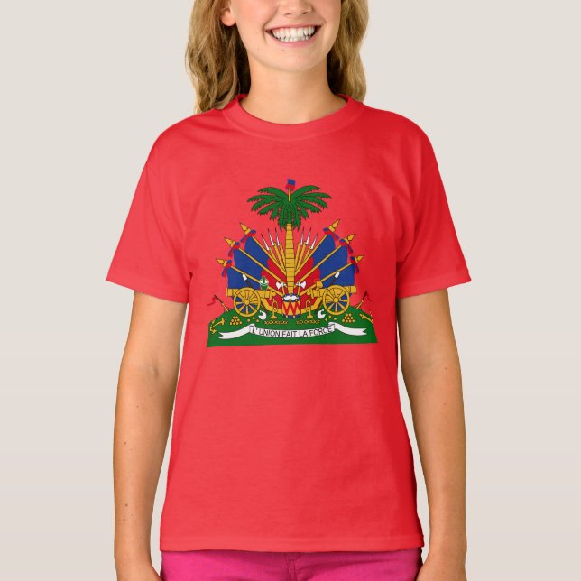 Haitian - coat of arms Tank Top (Front)