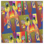 Haitian Creole lady's Fabric