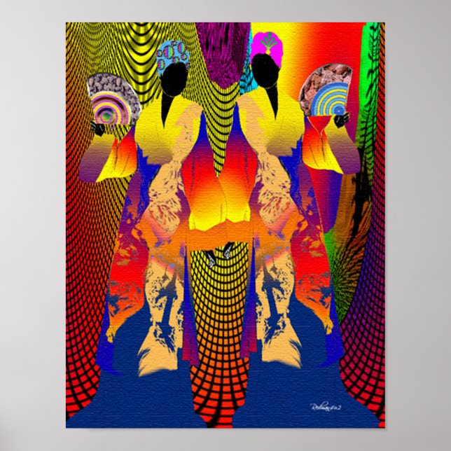 Haitian Creole Lady's Poster (Front)