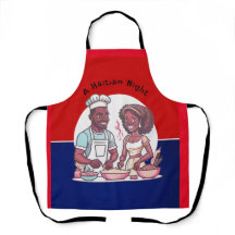 Haitian design apron