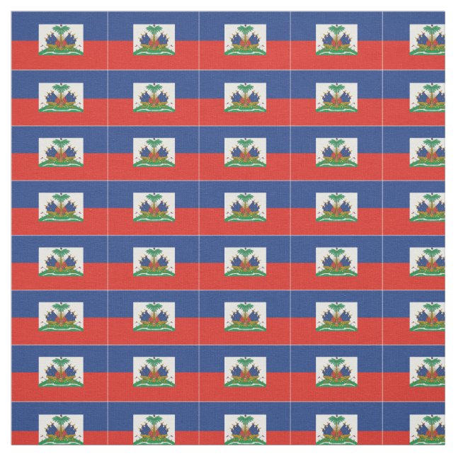 Haitian Flag Fabric (Swatch)