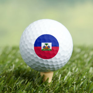 Haitian Flag, Flag of Haiti Golf Balls