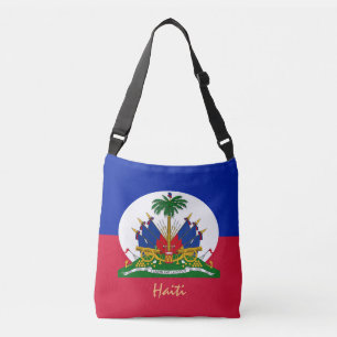 Haitian Flag & Haiti fashion, shopping /sports Crossbody Bag