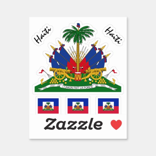 Haitian Flag  Haiti stickers collection sports