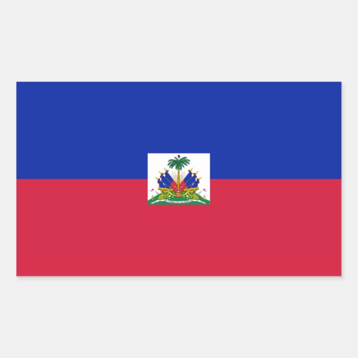 Haitian Flag Stickers