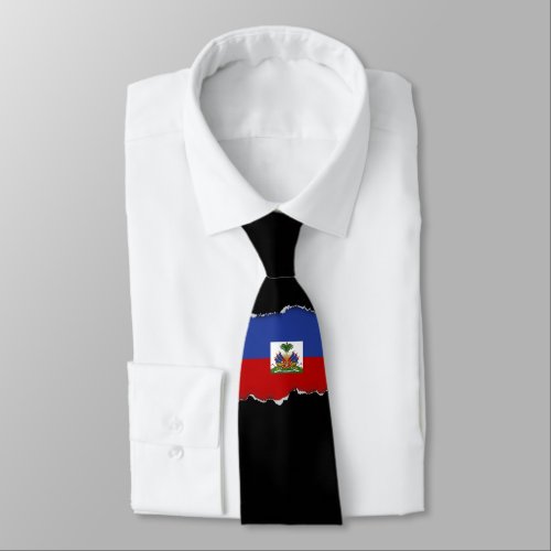 Haitian Flag Tie
