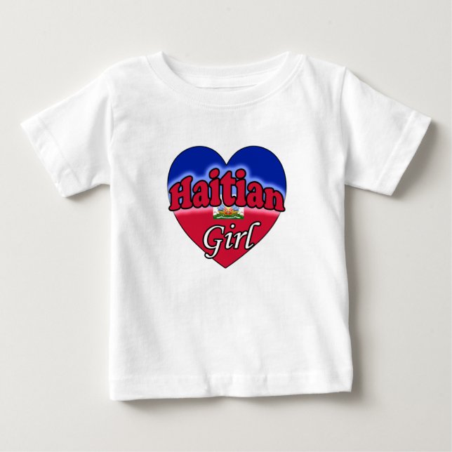 Haitian Girl Baby T-Shirt (Front)