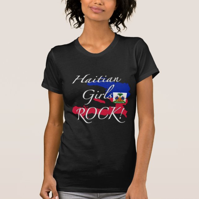 Haitian Girls Rock! T-Shirt (Front)