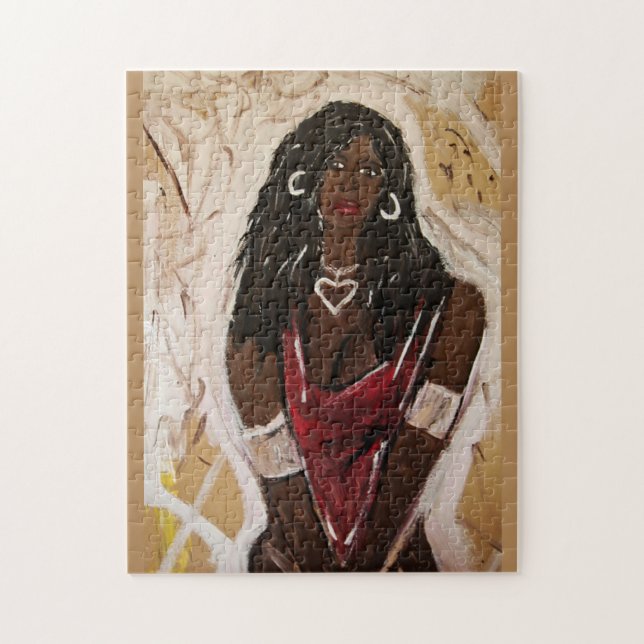 HAITIAN HEARTBREAK JIGSAW PUZZLE (Vertical)