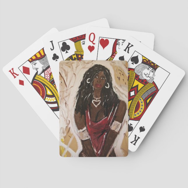 HAITIAN HEARTBREAK POKER CARDS (Back)