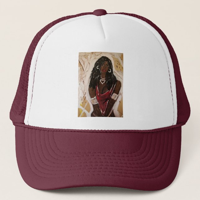 HAITIAN HEARTBREAK TRUCKER HAT (Front)