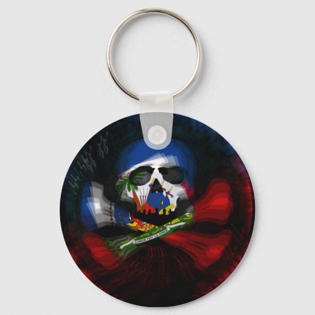 Haitian Pirate Keychain (Front)