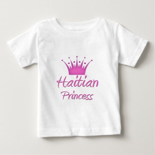Haitian Princess Baby T_Shirt