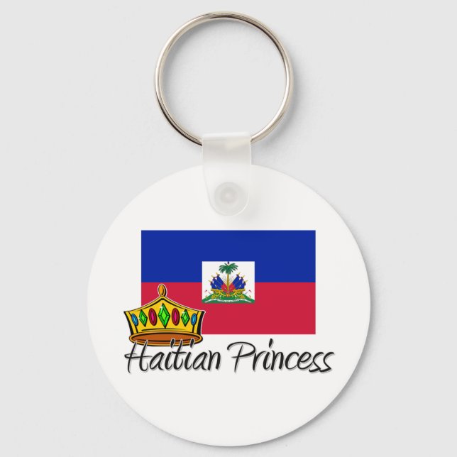 Haitian Princess Keychain (Front)