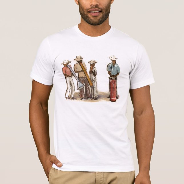 Haitian Street Musicians T-Shirt (Front)