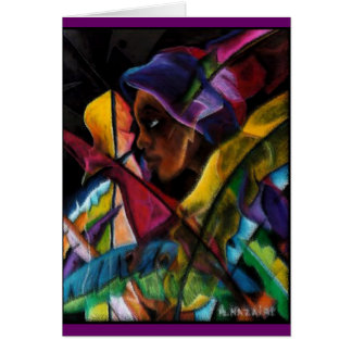 Haitienne en Vitraux