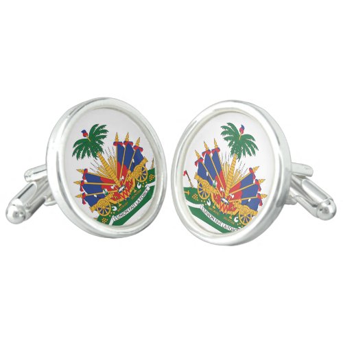 Haitis Coat of arms Cufflinks