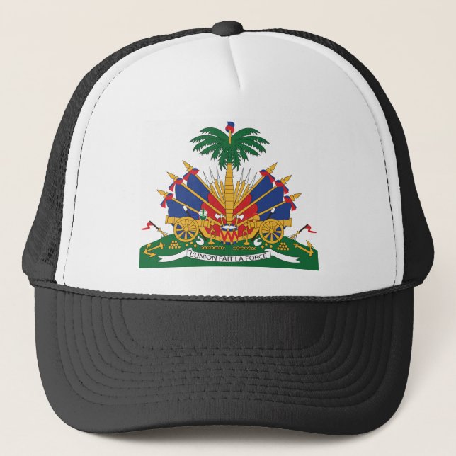 Haiti's Coat of arms Trucker Hat (Front)