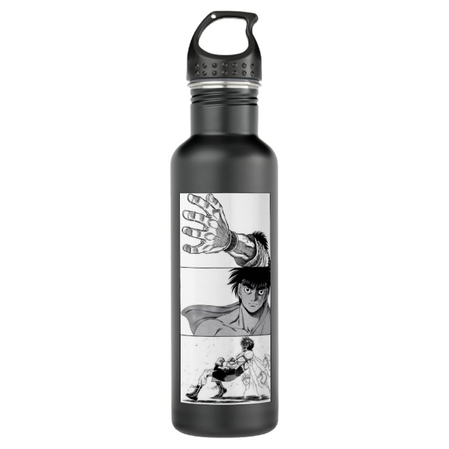 Hajime No Ippo inspires    Stainless Steel Water Bottle (Front)