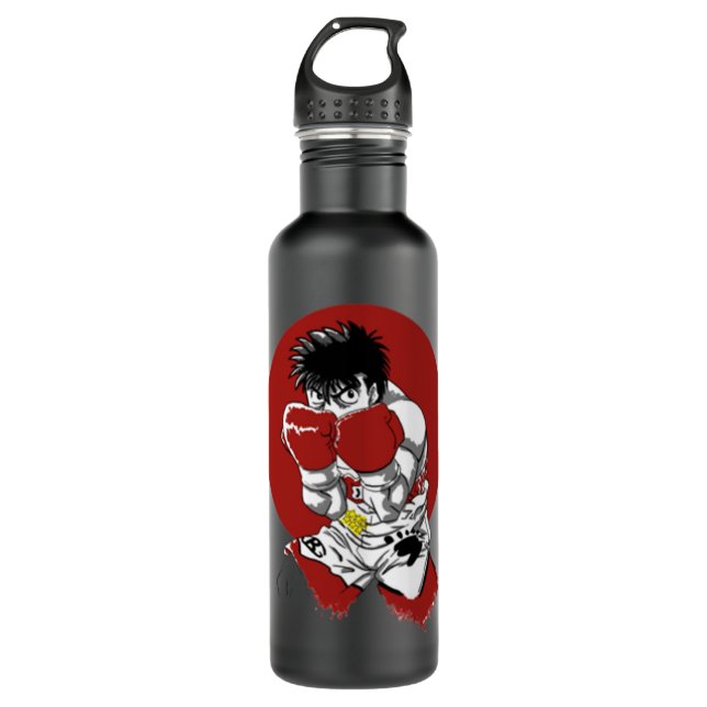 Hajime no ippo Ippo Makunouchi Stainless Steel Water Bottle (Front)