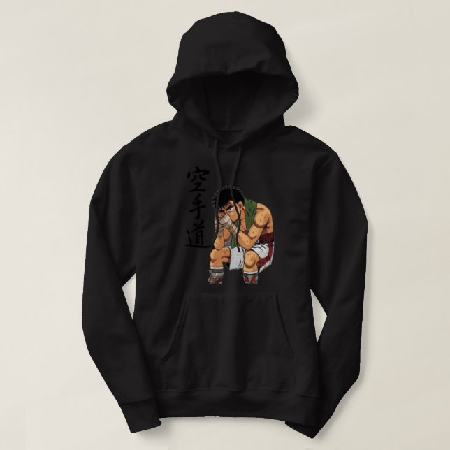 Hajime no ippo  Serious ippo   Hoodie (Design Front)