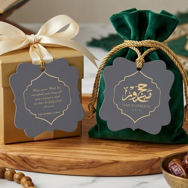 Hajj Mabroor Personalized Islamic Gift Tag (Creator Uploaded)