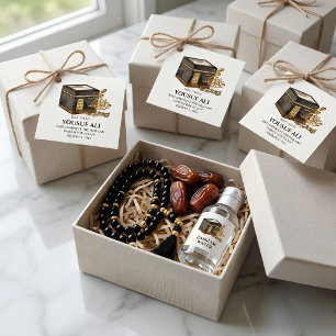HAJJ MABRUR Ka'bah PERSONALIZED Favor Tags