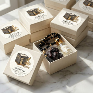 HAJJ MABRUR PERSONALIZED STICKER & LABEL FOR HAJJ