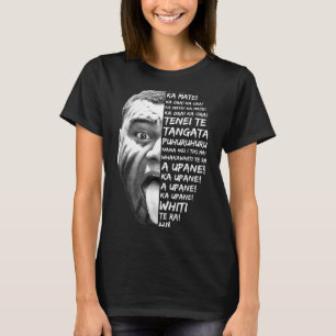 Haka New Zealand Maori New Zealand Fans Rugby _1  T-Shirt