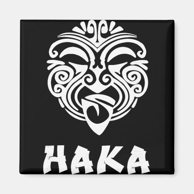 Haka New Zealand Rugby Fans Maori Haka Dance  Magnet (Front)