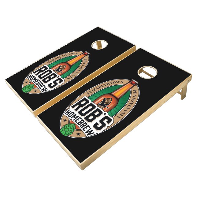 HakeDesign Cornhole Set (Angled)