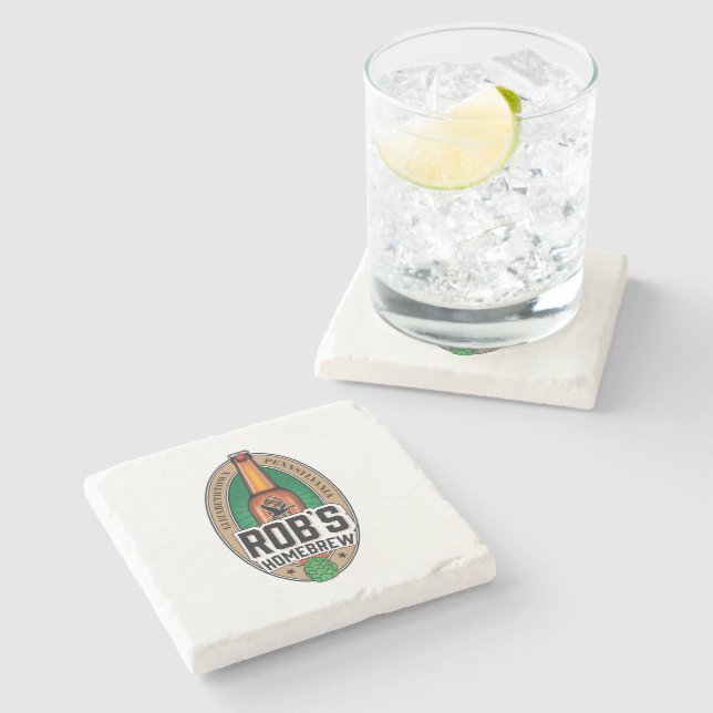 HakeDesign Stone Coaster (Side)