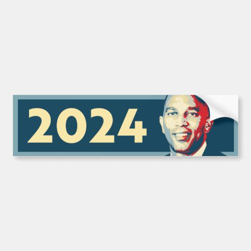 Hakeem Jeffries 2024 Bumper Sticker