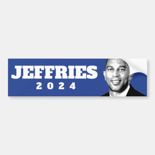 Hakeem Jeffries 2024 Bumper Sticker