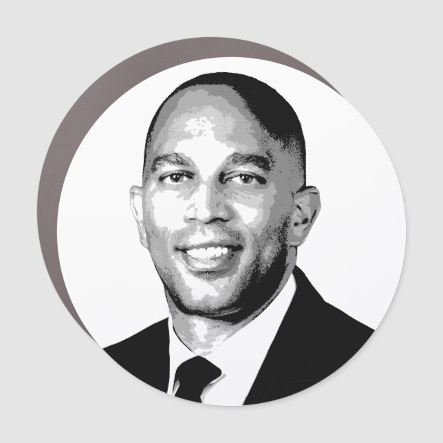 Hakeem Jeffries Car Magnet (Front)