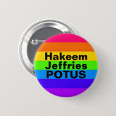 Hakeem Jeffries POTUS Button (Front & Back)