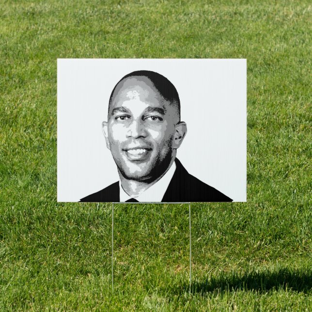 Hakeem Jeffries Sign (Insitu)