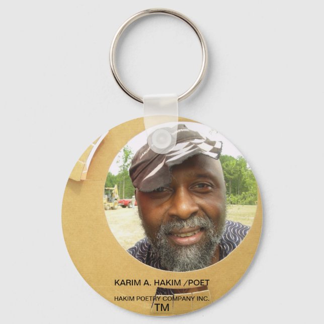 HAKIM POETRY COMPANY INC. KEYCHAIN (Front)