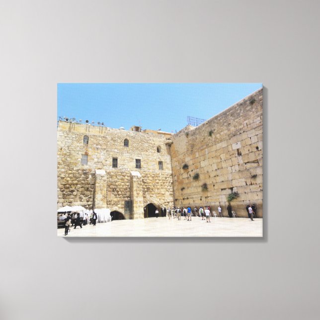 HaKotel - The Western Wall Canvas Print (Front)