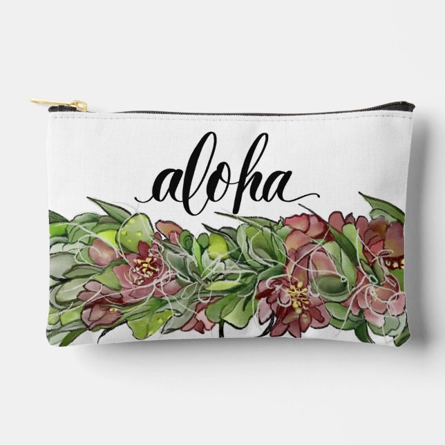 Haku Lei Aloha Pouch (Front)