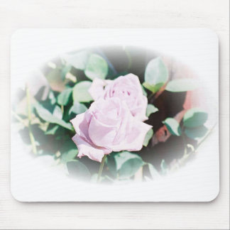 Haku rose mouse pad