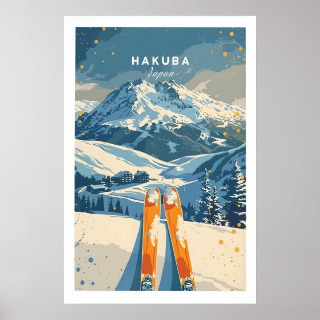 Hakuba Travel Poster - Japan 1 (Front)