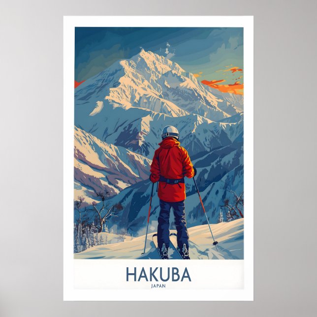 Hakuba Wall Art Print Japan 1 (Front)