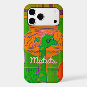 Hakuna Giraffe Art Print iPhone 17 Pro Max Case