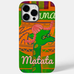 Hakuna Giraffe Art Print Case-Mate iPhone 14 Pro Max Case