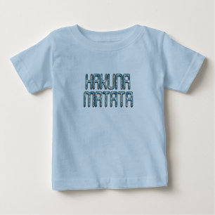 Hakuna Matata 3D Art Print Baby T-Shirt
