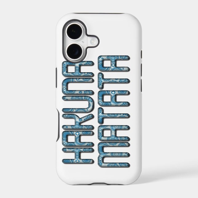Hakuna Matata 3D Art Print Case-Mate iPhone Case (Back)