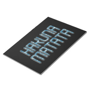 Hakuna Matata 3D Art Print Notepad