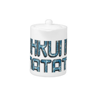 Hakuna Matata 3D Art Print Teapot